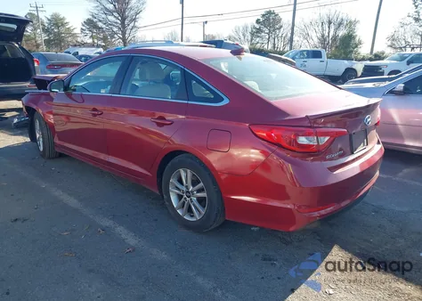 2017 Hyundai Sonata Se из США, поврежденный, VIN 5NPE24AF2HH584104